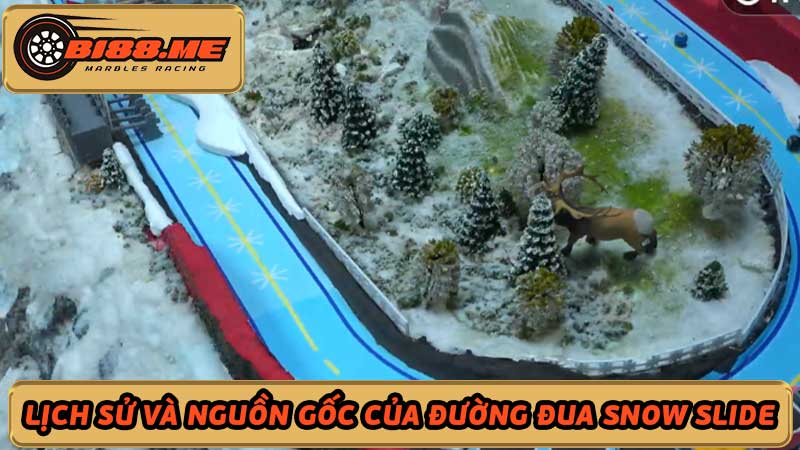 Đường đua Snow Slide Cuộc đua bi tốc độ vượt qua băng giá